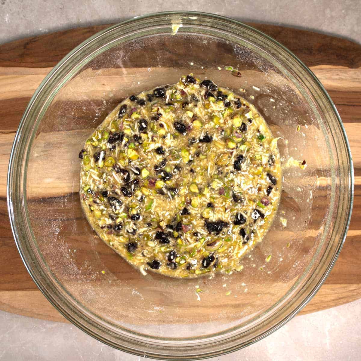 How to make Sour cherry and Pistachio Slices step five